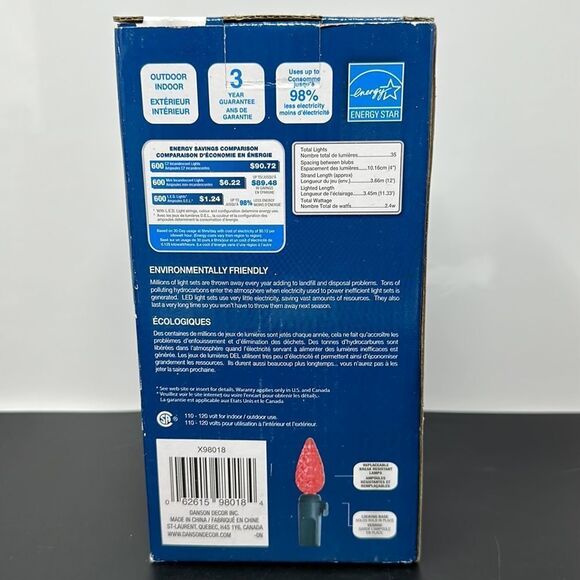 Danson Red LED Christmas lights indoor/outdoor BNIB - Picture 2 of 2